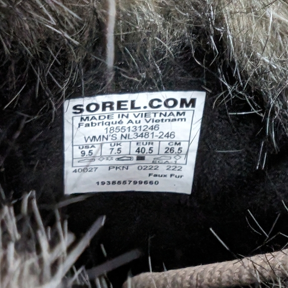 Joan of Arctic Winter Boots - Waterproof, Insulated, Suede ...Size 9.5 - Picture 7 of 8